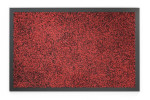 Top-Ansicht von Fußmatte KLASSIK Nylonfaser 652 rot meliert - Entrada