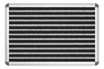 Top-Ansicht von Schuhabtreter HOME Brush BL01 schwarz 75 x 50 cm - Entrada