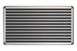 Top-Ansicht von Schuhabtreter HOME Safe R01V schwarz 90 x 50 cm - Entrada