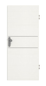 GARANT Wohnungseingangstür Corona 732 Quer Authentic Bianco CePaL