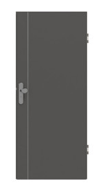 Frontansicht von GARANT Wohnungseingangstür Corona 850 Ebony CePaL