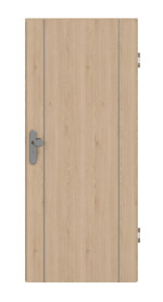 Frontansicht von GARANT Wohnungseingangstür Corona 851 Authentic Achat CePaL
