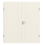 CLASSEN Doppelflügeltür Dynamic RAL 9010 Weißlack 2.7 mit Zarge