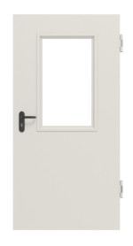 Frontansicht von Innentür-Set Stahl Mehrzwecktür D65-1 OD mit LA-B2 inkl. DryFix-Zarge - Hörmann