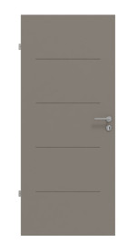 Frontansicht von Signum 14 Basic Lack Taupe RAL 7048 Innentür - Huga
