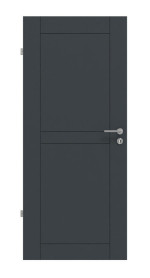 Frontansicht von Signum 88 Basic Lack Anthrazit RAL 7016 Innentür - Huga