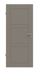 Frontansicht von Signum 89 Basic Lack Taupe RAL 7048 Innentür - Huga