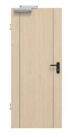Frontansicht von GARANT Rauchschutztür Corona 851 Authentic Sand CePaL