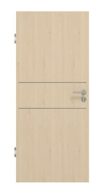 Frontansicht von GARANT Schallschutztür Corona 832 Authentic Sand CePaL