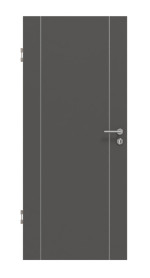 Frontansicht von GARANT Schallschutztür Corona 851 Ebony CePaL