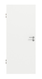 Frontansicht von GARANT Schallschutztür D354-60 Designer White Resopal