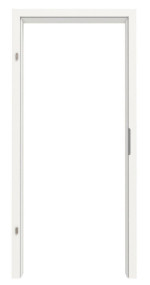 Frontansicht der Zarge von GARANT Brandschutztür-Set T30 Weißlack RAL 9016 CePaL inkl. Zarge