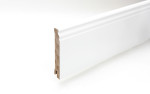 Perspektive Sockelleiste 18 x 115 x 2440 mm MDF weiß Altdeutsch 115 Clip-Nut