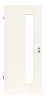 JELD-WEN Innentür Lombardo 2800-6 mit Lichtausschnitt LÖ-62 schlossseitig