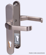 Bild 2 von No. 63 Aluminium Langschild Schutzbeschlag für Haustüren - Interio