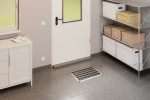 Milieubild Garage mit Metallregal, Schrank und Schuhabtreter HOME Rips T05PP grau / Brush BL01 schwarz 60 x 42 cm - Entrada