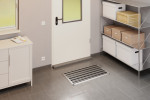 Milieubild Garage mit Metallregal, Schrank und Schuhabtreter HOME Rips T05PP grau / Brush BL01 schwarz 90 x 50 cm - Entrada