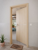 CloseUp-Milieuansicht von GARANT Wohnungseingangstür Corona 831 Authentic Achat CePaL
