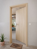 CloseUp-Milieuansicht von GARANT Wohnungseingangstür Corona 851 Authentic Achat CePaL