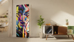 Original Pop Art Frau im Zwielicht - Art of Demencia 6