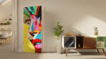 Original Pop Art Frau auf Gold - Art of Demencia 5