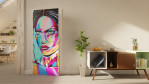 Original Pop Art Frau mit schwarzem Haar - Art of Demencia 5