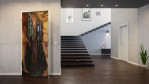 Milieubild 3 von Edvard Munch Reproduktion auf eigener Innentür Stoffwechsel