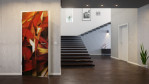 Milieubild 3 von Franz Marc Reproduktion auf eigener Innentür Füchse