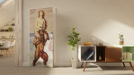 Milieubild 2 von Franz Stuck Reproduktion Faun und Hals