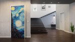 Milieubild 3 von Vincent van Gogh Reproduktion Sternennacht