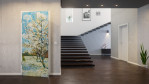 Milieubild 3 von Vincent van Gogh Reproduktion Blühender Pfirsichbaum