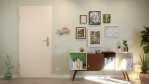 Front-Milieuansicht von GARANT Wohnungseingangstür 0140-60 Dawn Resopal