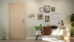 Front-Milieuansicht von GARANT Wohnungseingangstür Corona 850 Authentic Akazie CePaL