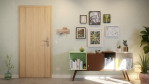 Front-Milieuansicht von GARANT Wohnungseingangstür Corona 851 Authentic Achat CePaL