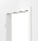 Detailansicht von GARANT Zarge D354-60 Designer White Resopal mit eckiger Kante