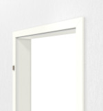 Detailansicht von GARANT Zarge für Rauchschutztüren W1000ST3 Premium Weiß GHK08 mit eckiger Kante