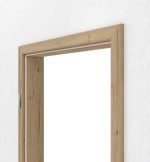 Detailansicht von GARANT Zarge Authentic Risseiche CPL mit runder Kante
