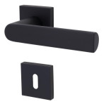 1. Bild von SÜDMETALL Türgriff Korsika Quadro-R Schwarz matt Top Speed