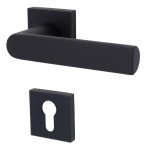 2. Bild von SÜDMETALL Türgriff Korsika Quadro-R Schwarz matt Top Speed