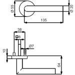 Technische Zeichnung Ronny II-R - Südmetall