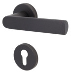 2. Bild von Bild von SÜDMETALL Türgriff Korsika - R Schwarzstahl-Optik Top Speed