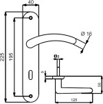 Technische Zeichnung Franca-LS - Südmetall