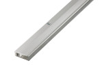 Ansicht von PROCOVER Designfloor Abschlussprofil Aluminium 4-9mm eloxiert Silber 270cm - Proline