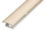 Ansicht von PROVARIOclip Uni Übergangsprofil Aluminium 7-18mm eloxiert Champagne 270cm - Proline