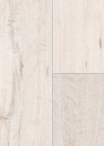 Detailansicht von Eiche weiss strukturiert 1-Stab Expert XL Laminat - Wiparquet