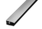 Ansicht von PROVARIOclip Uni Abschlussprofil Aluminium 7-18mm eloxiert Edelstahl gebürstet 90cm - Proline