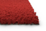 Schräge Detailansicht von Kokosmatte rot 001 120 cm - Entrada
