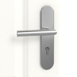 Detailansicht der Oberfläche von Carolina 1 ClassicLine Weißlack Wohnungseingangstür - Hörmann