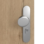 Detailansicht der Oberfläche von GARANT Wohnungseingangstür Authentic Risseiche GCK08