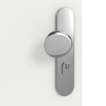 Detailansicht der Oberfläche von Typ 52 TopWeiß Lamikor Wohnungseingangstür - Kilsgaard